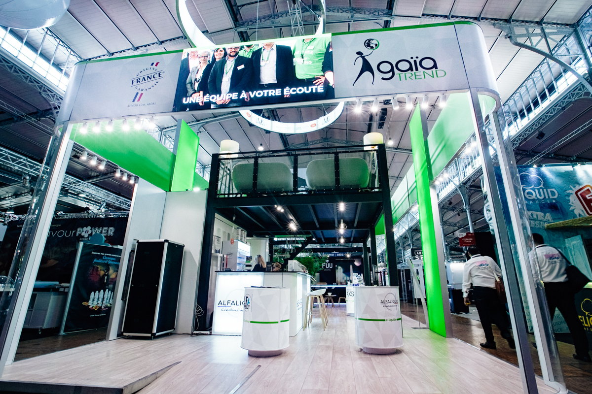 Conception d'un stand modulaire pour les salons VapExpo Paris et LosangExpo  Paris. – CLIP EXPO